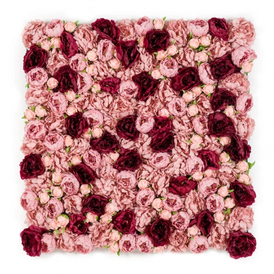 Panou perete flori artificiale Nice 50x50 cm Panou perete flori artificiale Nice 50x50 cm