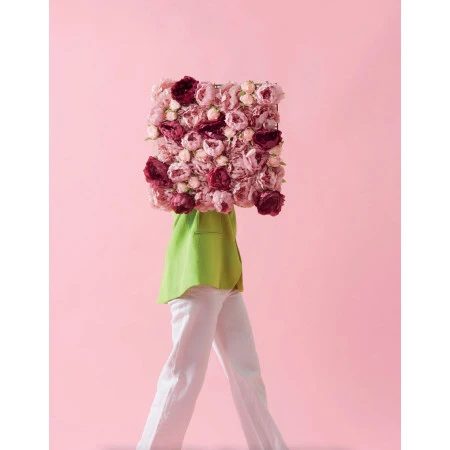 Panou perete flori artificiale Nice 50x50 cm Premier Decor