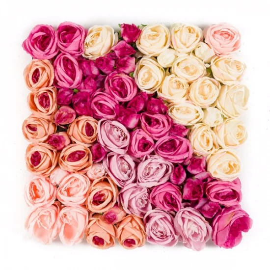 Panou perete flori artificiale London 50x50 cm