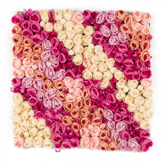 Panou perete flori artificiale London 50x50 cm