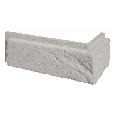 Coltar imitatie de caramida Parma 1 alb Stegu