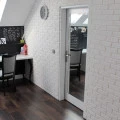 Coltar imitatie de caramida Parma 1 alb