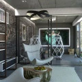 Placa imitatie de caramida Dublin 3 gri