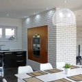 Placa imitatie de caramida Loft 1 alb