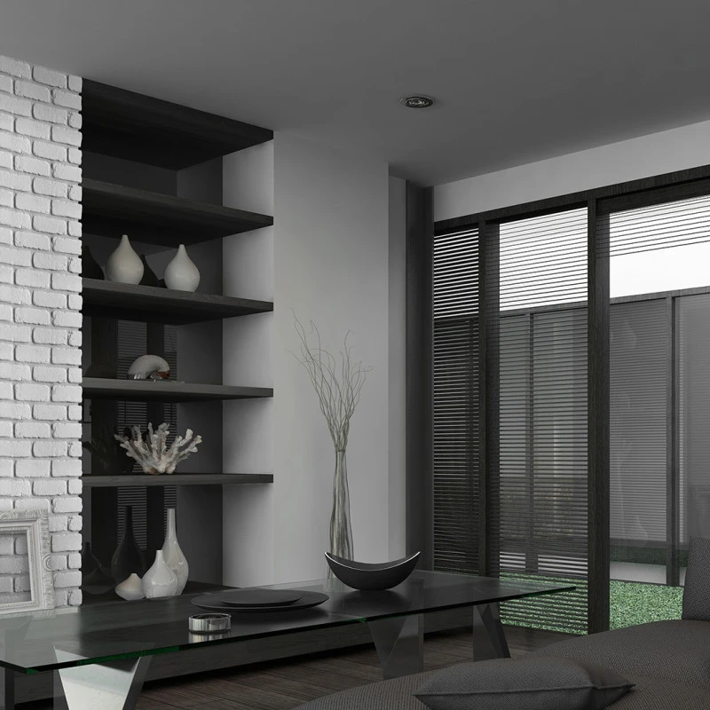 Placa imitatie de caramida Loft 1 alb