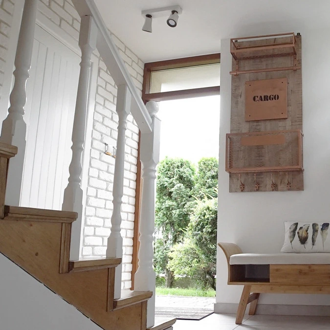 Placa imitatie de caramida Loft 1 alb