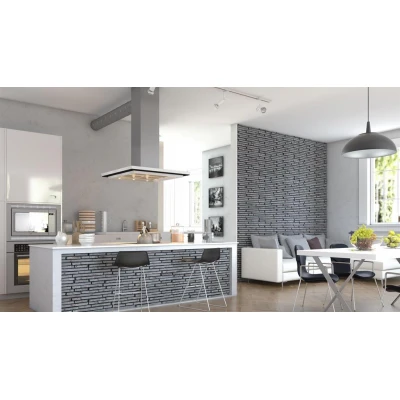 Coltar imitatie de caramida Metro 2 gri Stegu