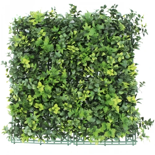 Panou decorativ verdeata artificiala feriga 50x50 cm