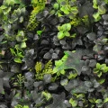 Panou verde cu frunze de iederă artificială - 50 x 50 cm