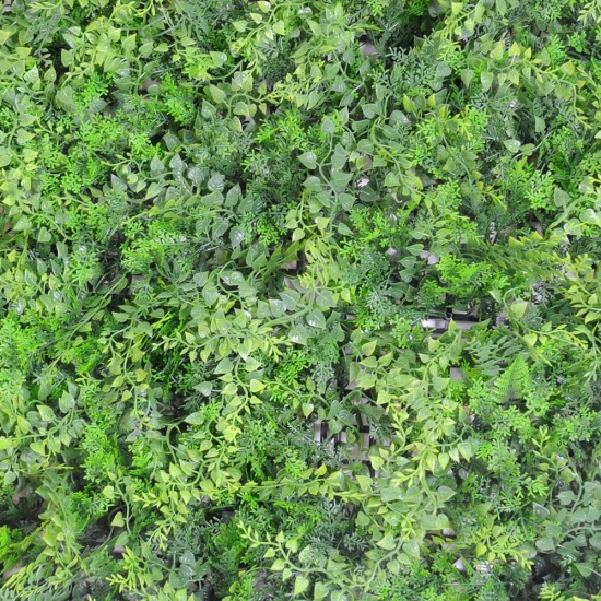 Perete verde artificial amestec de feriga 50 x 50 cm