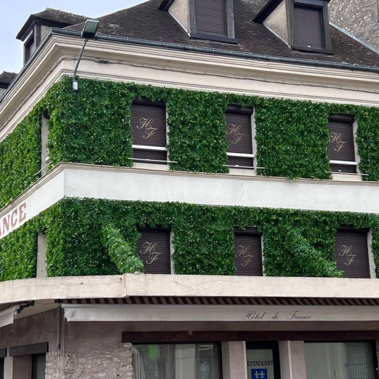 Perete verde artificial verde-galben 50 x 50 cm