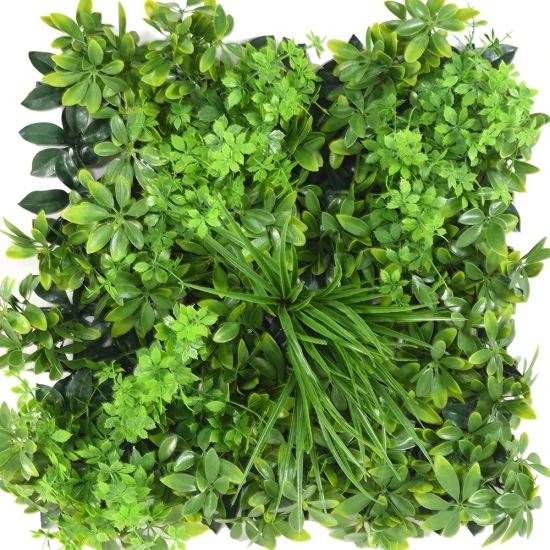 Perete verde artificial verde-galben 50 x 50 cm