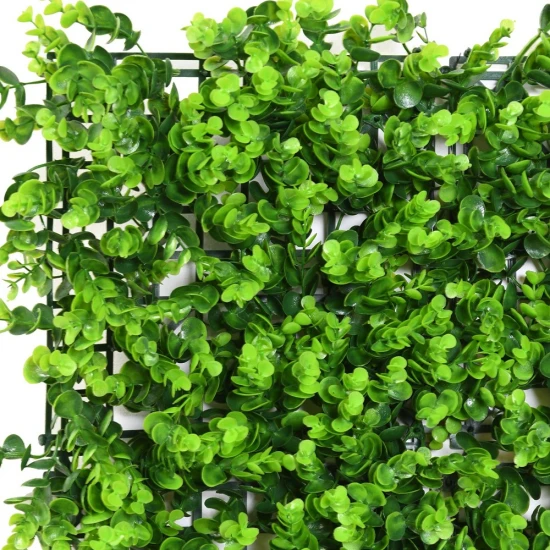 Perete verdeță artificială eucalipt 50 x 50 cm