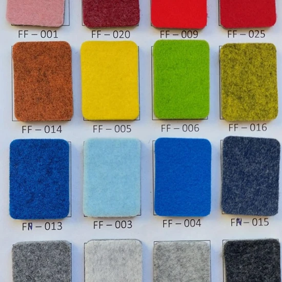 Panou acustic decorativ patrat dungi oblice fetru 300x300 mm