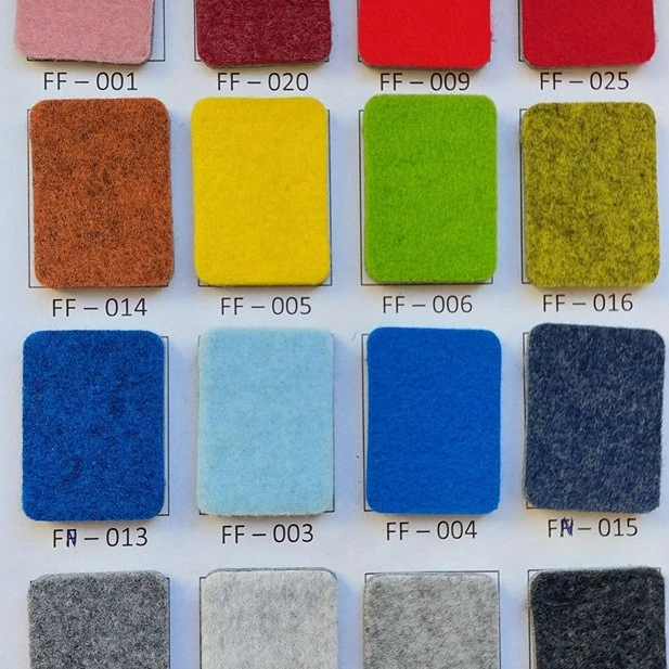 Panou acustic decorativ hexagon cerc fetru 300x259 mm