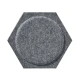 Panou acustic decorativ hexagon cerc fetru 300x259 mm Panou acustic decorativ hexagon cerc fetru 300x259 mm