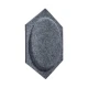 Panou acustic decorativ hexagon cerc fetru 300x259 mm Panou acustic decorativ hexagon cerc fetru 300x259 mm
