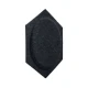 Panou acustic decorativ hexagon cerc fetru 300x259 mm Panou acustic decorativ hexagon cerc fetru 300x259 mm