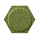 Panou acustic decorativ hexagon cerc fetru 300x259 mm Panou acustic decorativ hexagon cerc fetru 300x259 mm