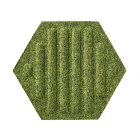 Panou acustic decorativ hexagon dungi fetru 300x259 mm Premier Decor