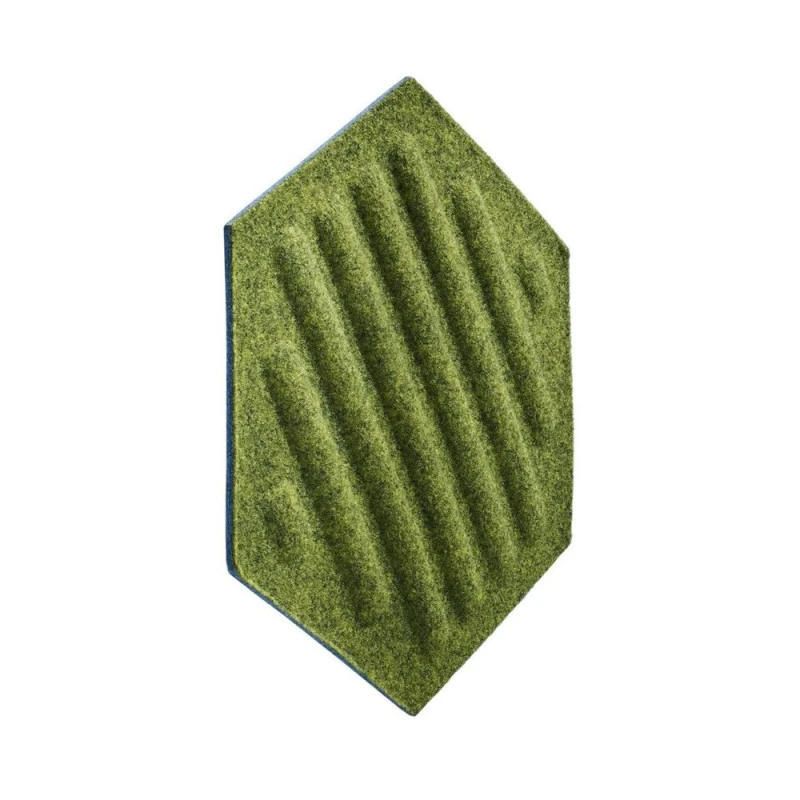 Panou acustic decorativ hexagon dungi fetru 300x259 mm