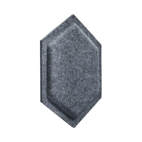Panou acustic decorativ hexagon fagure fetru 300x259 mm Panou acustic decorativ hexagon fagure fetru 300x259 mm