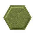 Panou acustic decorativ hexagon fagure fetru 300x259 mm