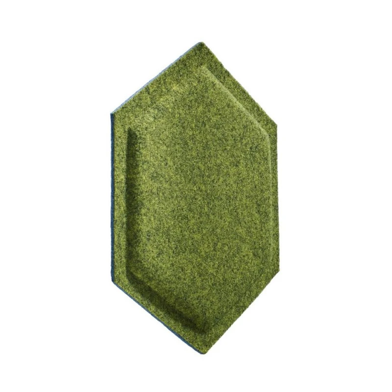 Panou acustic decorativ hexagon fagure fetru 300x259 mm