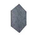 Panou acustic decorativ hexagon simplu fetru 300x259 mm