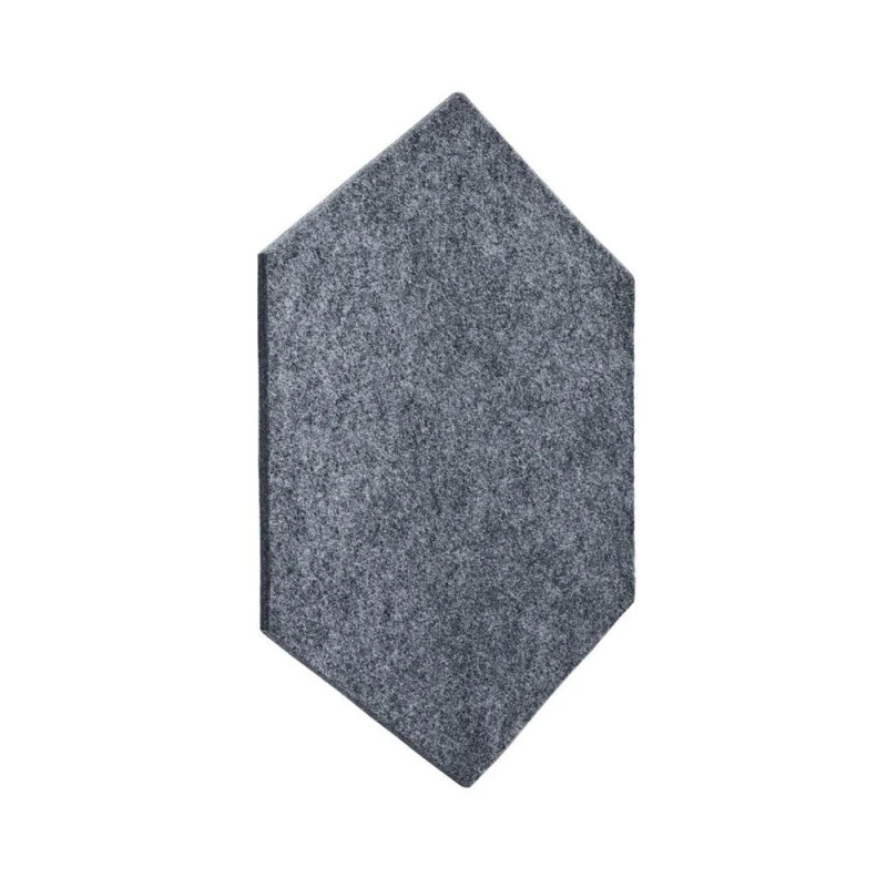Panou acustic decorativ hexagon simplu fetru 300x259 mm