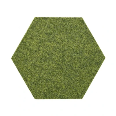 Panou acustic decorativ hexagon simplu fetru 300x259 mm Premier Decor