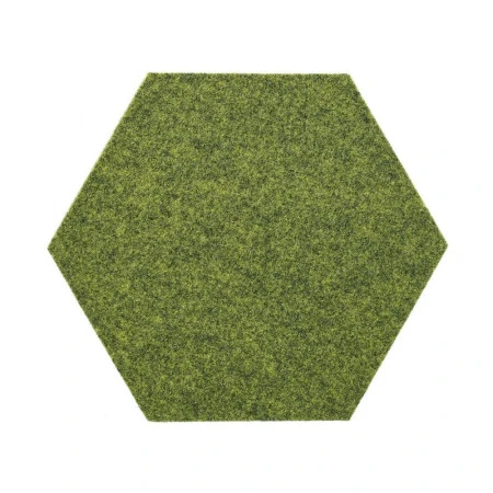 Panou acustic decorativ hexagon simplu fetru 300x259 mm Premier Decor