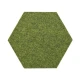 Panou acustic decorativ hexagon simplu fetru 300x259 mm