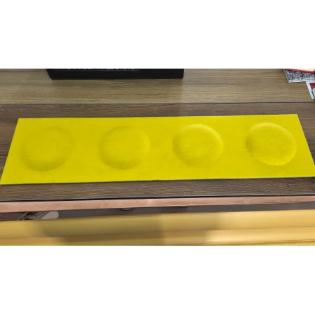 Panou acustic decorativ dreptunghi "Lego" fetru 600x150 mm Premier Decor