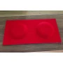 Panou acustic decorativ dreptunghi "Lego" fetru 300x150 mm