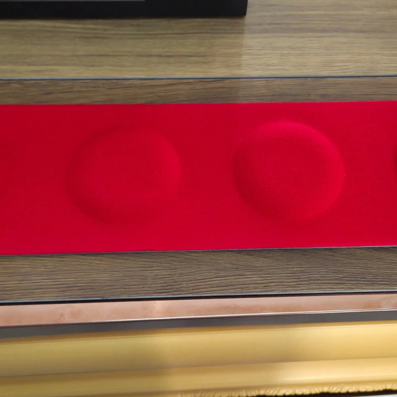 Panou acustic decorativ dreptunghi "Lego" fetru 600x150 mm