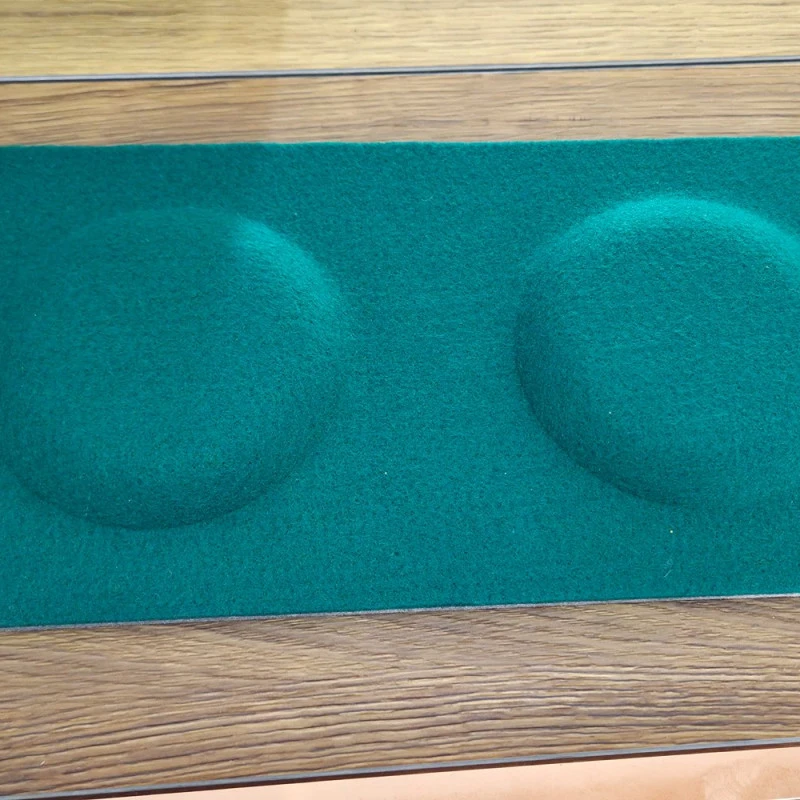 Panou acustic decorativ dreptunghi "Lego" fetru 300x150 mm