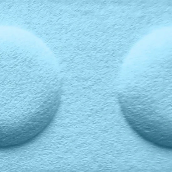 Panou acustic decorativ dreptunghi "Lego" fetru 300x150 mm