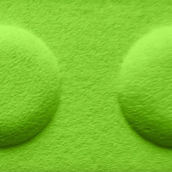 Panou acustic decorativ dreptunghi "Lego" fetru 300x150 mm