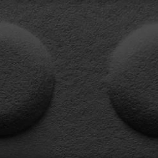 Panou acustic decorativ dreptunghi "Lego" fetru 600x150 mm