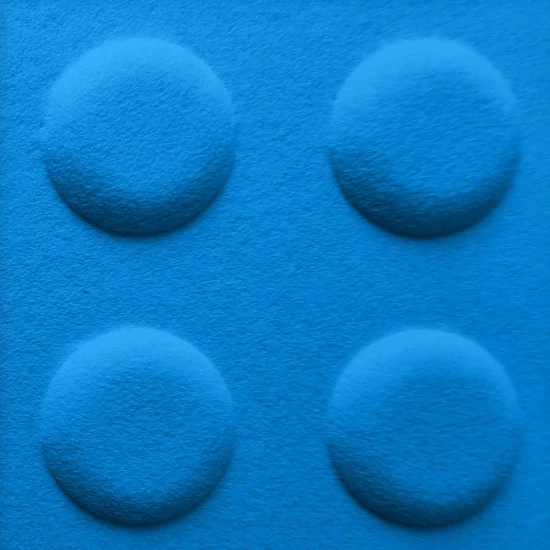 Panou acustic decorativ patrat "Lego" fetru 300x300 mm