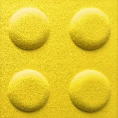 Panou acustic decorativ patrat "Lego" fetru 300x300 mm