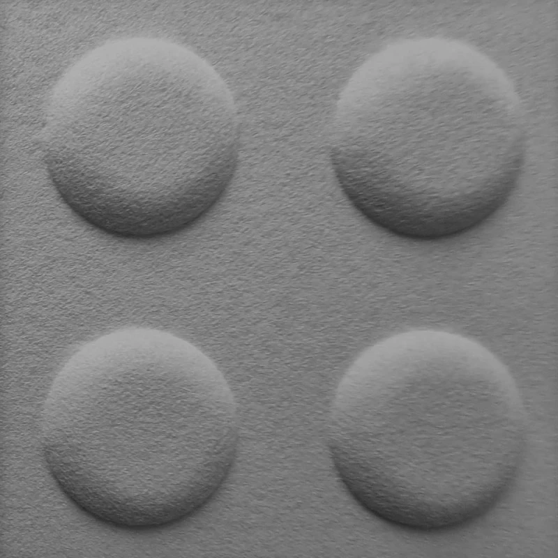 Panou acustic decorativ patrat "Lego" fetru 300x300 mm