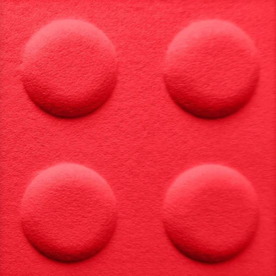 Panou acustic decorativ patrat "Lego" fetru 300x300 mm