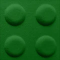 Panou acustic decorativ patrat "Lego" fetru 300x300 mm