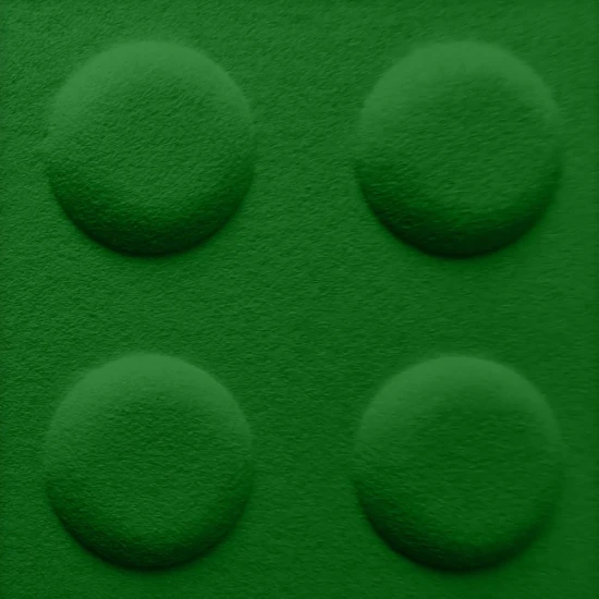 Panou acustic decorativ patrat "Lego" fetru 300x300 mm