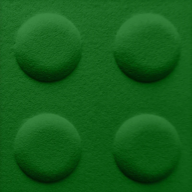 Panou acustic decorativ patrat "Lego" fetru 300x300 mm