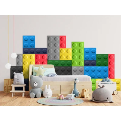 Panou acustic decorativ patrat "Lego" fetru 300x300 mm Premier Decor