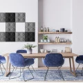 Panou acustic decorativ patrat "Lego" fetru 300x300 mm
