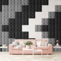 Panou acustic decorativ patrat "Lego" fetru 300x300 mm